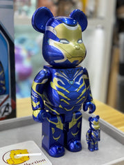 BE@RBRICK x 钢铁侠救援服100%+400%套装bearbrick钢铁侠iron-man漫威复仇者联盟终局之战