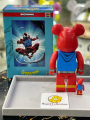 BE@RBRICK x Marvel Scarlet Spider 100%400% 套装 蜘蛛侠 bearbrick