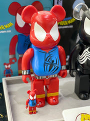 BE@RBRICK x Marvel Scarlet Spider 100%400% 套装 蜘蛛侠 bearbrick