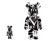 BE@RBRICK x Meilin 韩美林 400% & 100% Bearbrick Han Meilin
