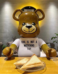 BE@RBRICK x Moschino 1000% bearbick