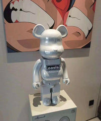 BE@RBRICK x OASIS 1000% 珍珠白 bearbrick