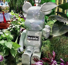 BE@RBRICK x OASIS 1000% 珍珠白 bearbrick