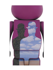 BE@RBRICK x Rene Magritte 1000%“L'oiseau de ciel 1965/La belle societe 1965”熊砖