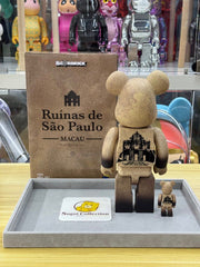BE@RBRICK x 大三巴牌坊 100%+400% 大三巴牌坊 (澳门2022活动独家) bearbrick 澳门