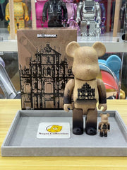 BE@RBRICK x 大三巴牌坊 100%+400% 大三巴牌坊 (澳门2022活动独家) bearbrick 澳门