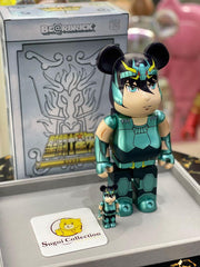 BE@RBRICK x 圣斗士星矢紫龙 100%+400%套装 熊砖 圣斗士星矢 紫龙
