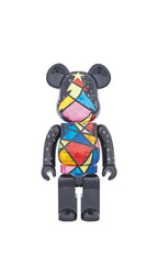 BE@RBRICK x 圣诞节彩色玻璃 1000% 2016 bearbrick 圣诞树