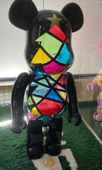 BE@RBRICK x 圣诞节彩色玻璃 1000% 2016 bearbrick 圣诞树