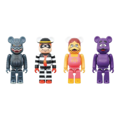[现货] BE@RBRICK x 麦当劳 VS 哥斯拉 150% 套装 4 件