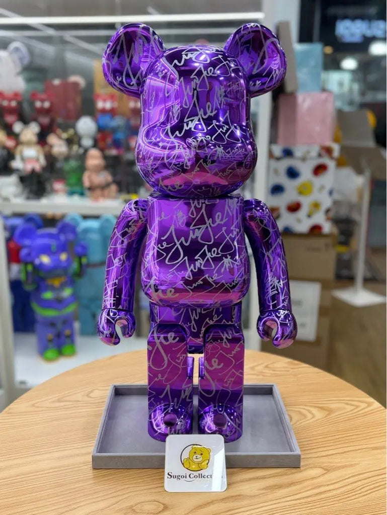 BE@RBRICK - 即発送 BE@RBRICK X-girl CLEAR PURPLE 1000％ その他 BE@BRICK x-girl clear purple 1000% BE@RBRICK X-girl