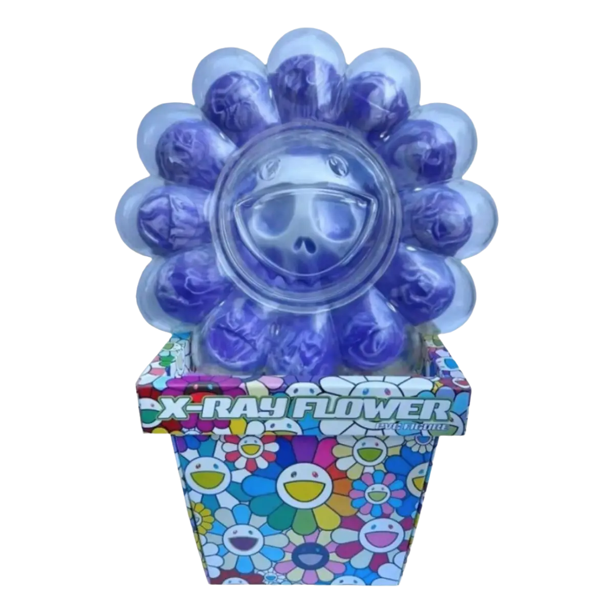 村上隆 x Secret Base X-Ray 花紫 (附 COA，限量 75 件) secretbase
