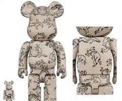 BE@RBRICK x Choju Jinbutsu Giga 100% & 400% Bearbrick 鸟兽人物戏画 Japanese Art