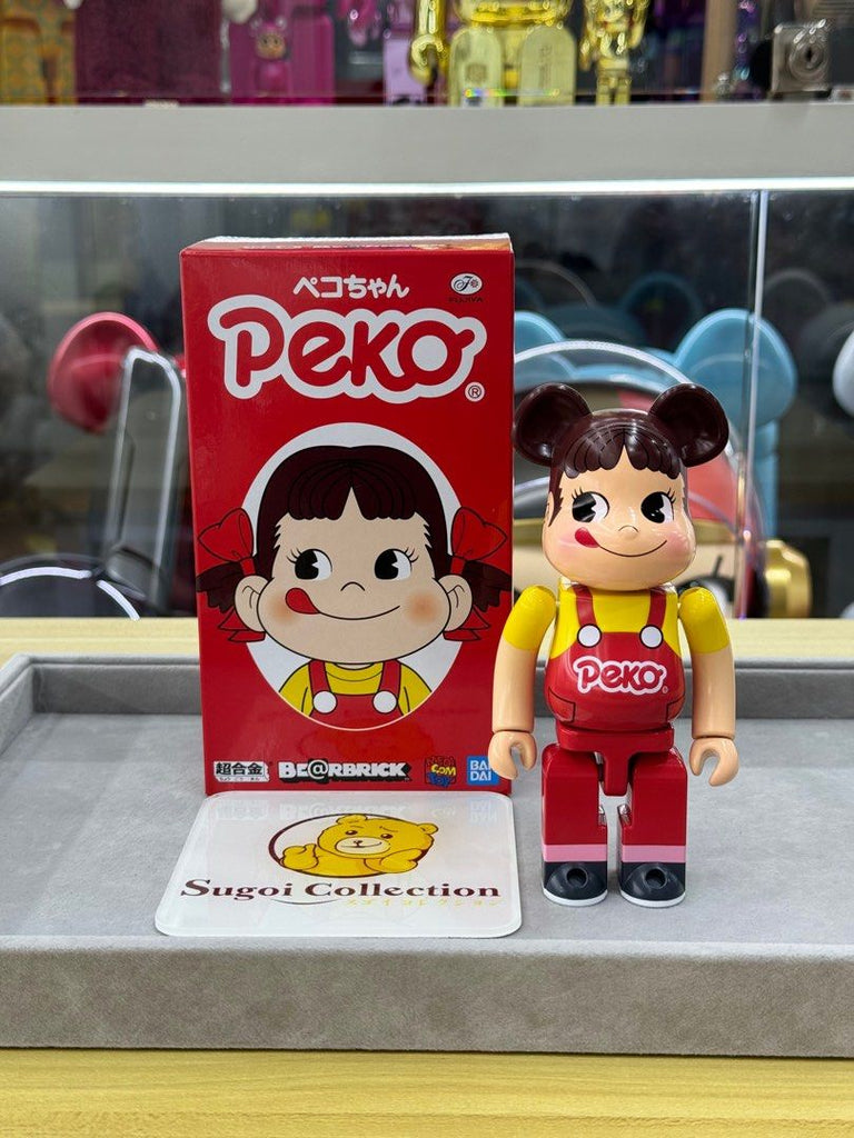 BE@RBRICK Peko-chan x BAPE (R) 1000% (Green/Pink/Blue