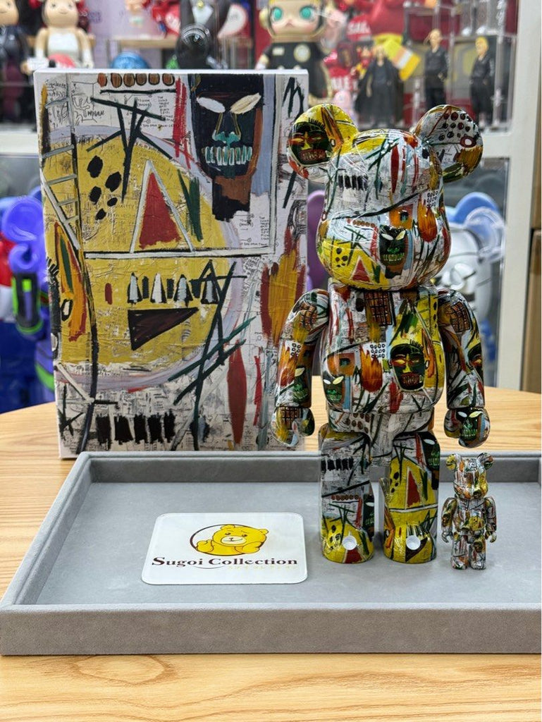 BE@RBRICK x Jean-Michel Basquiat #1 100%+400% set (1st gen