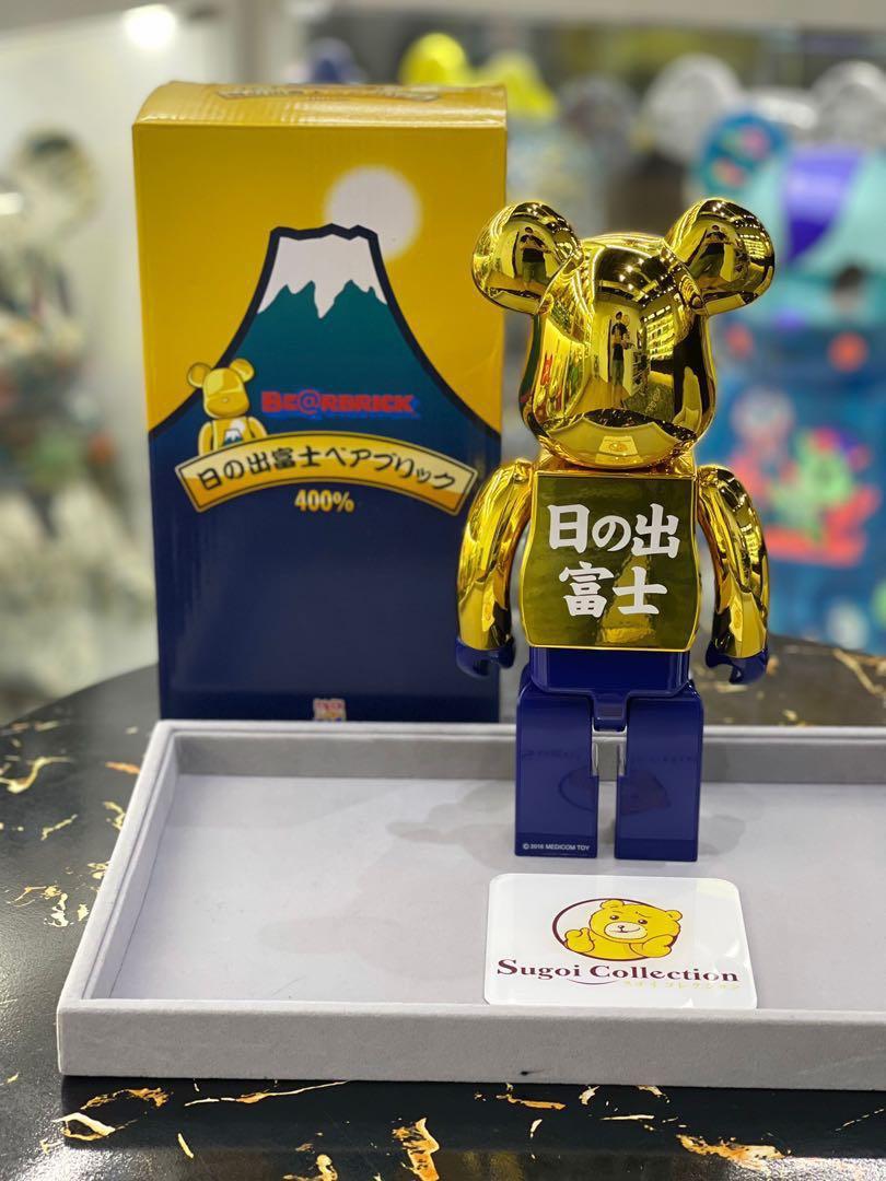 BE@RBRICK x 富士山 100%+400% (4 件套) 钻石/倒置/日出/红富士