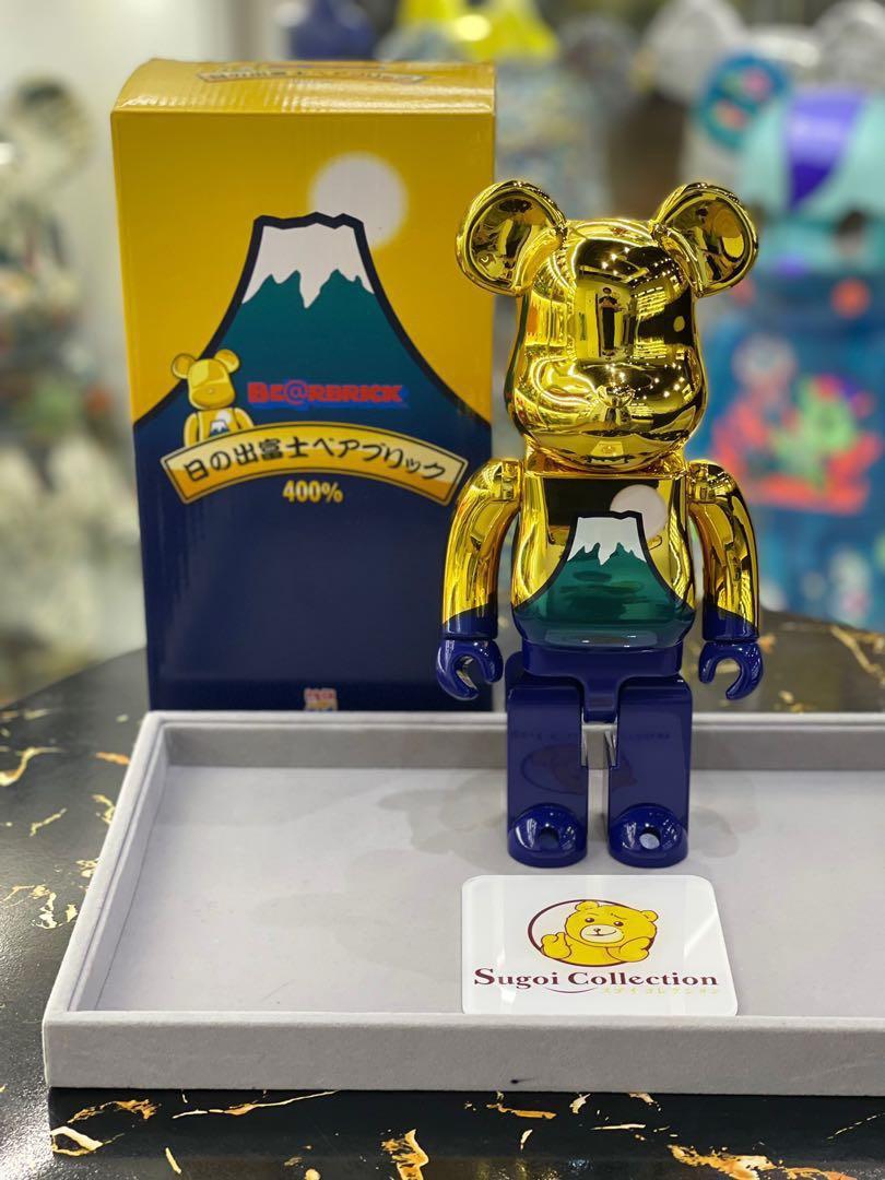 BE@RBRICK x 富士山 100%+400% (4 件套) 钻石/倒置/日出/红富士
