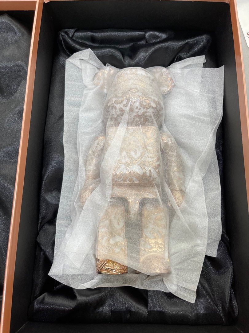 BE@RBRICK x Royal Selangor x Steven Harrington 400% 玫瑰金版 bearbrick