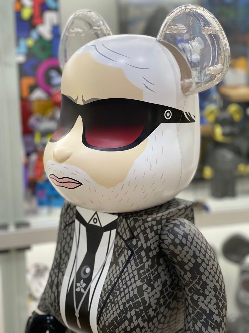 BE@RBRICK x The Kaiser 1000% Designed by Karl Lagerfeld (Edition of 1999, numbered and come with certificate)