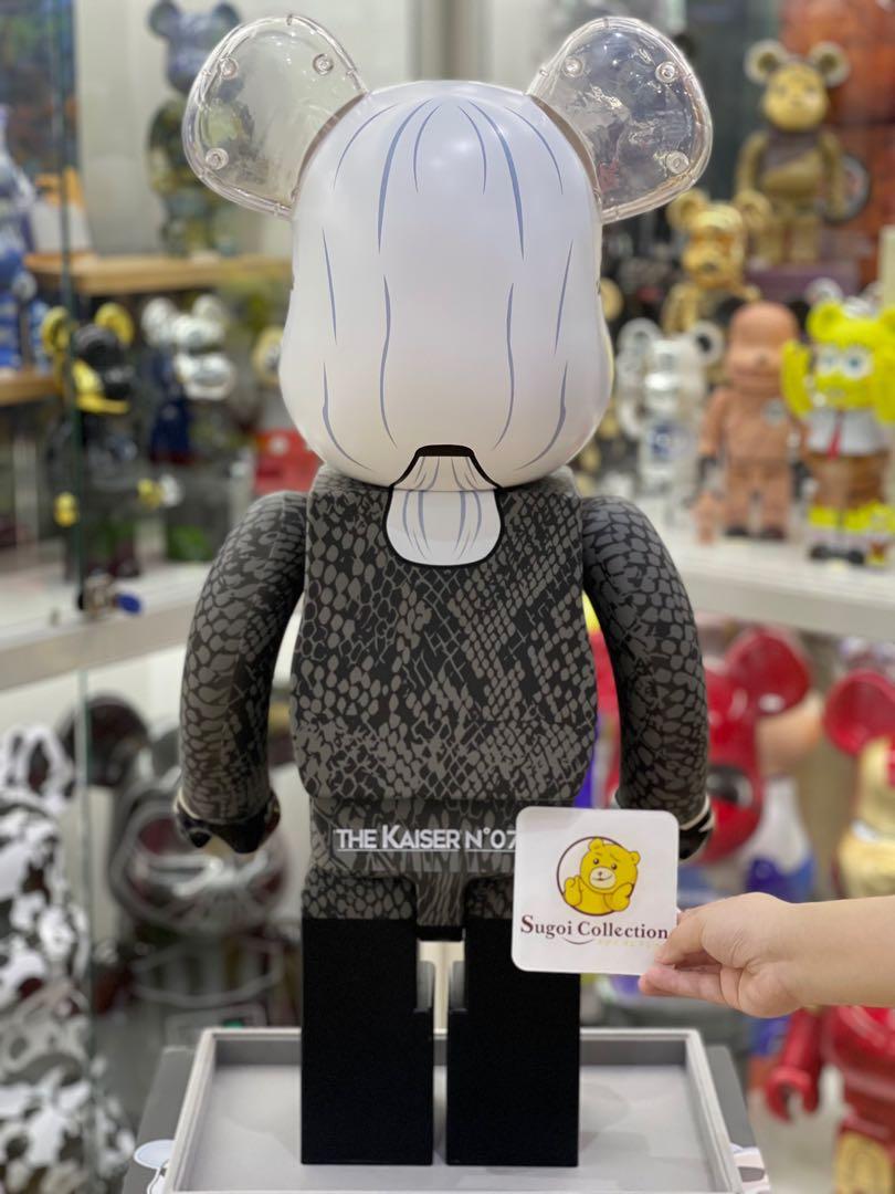 BE@RBRICK x The Kaiser 1000% Designed by Karl Lagerfeld (Edition of 1999, numbered and come with certificate)