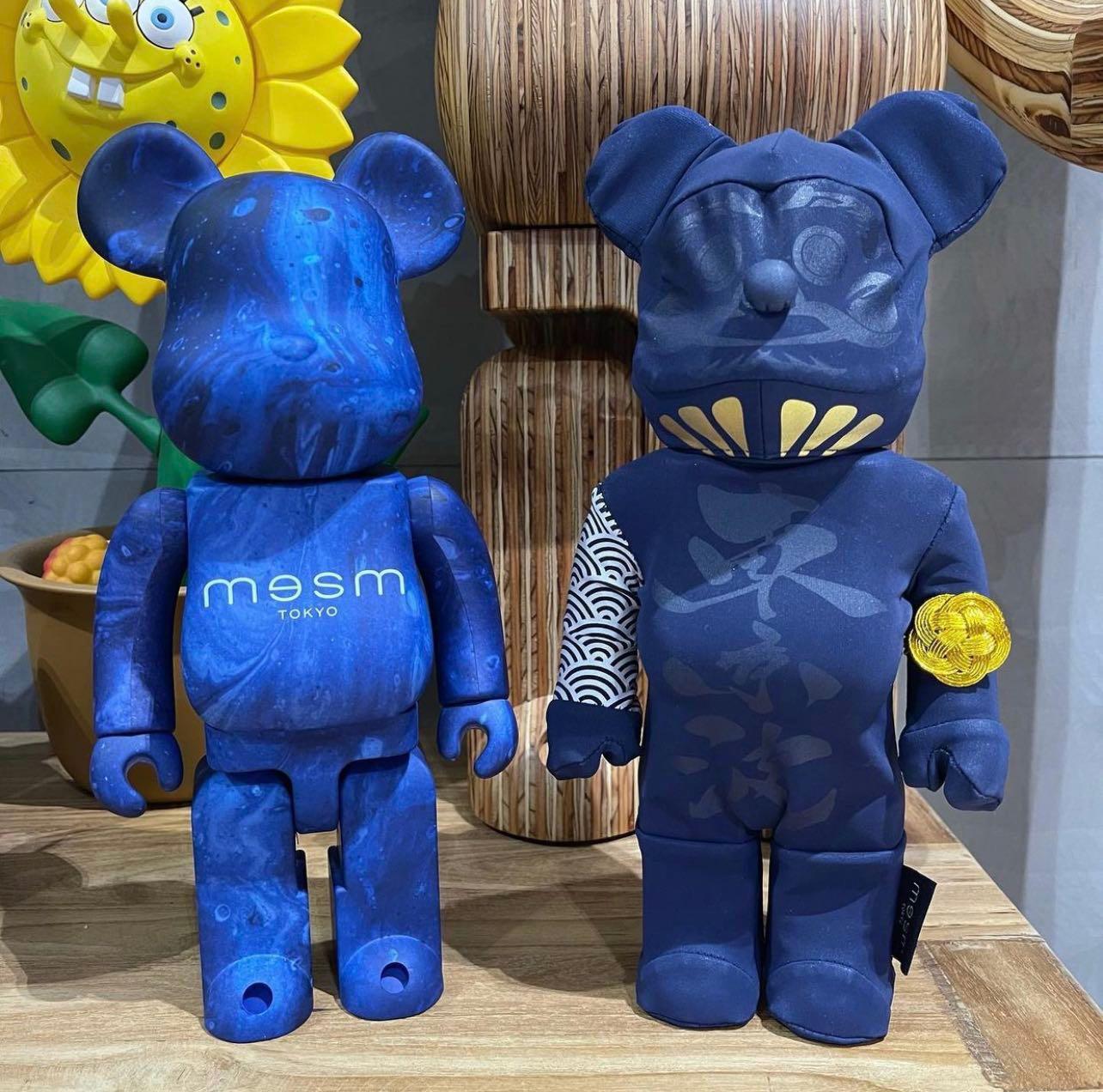 BE@RBRICK x Tokyo Waves Daruma NIN NINJAINK JAINK®️400% bearbrick 日本制造（MESM 酒店独家）