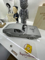 Daniel Arsham “Eroded DeLorean” Sculpture Grey Ver. (China Exclusive, Edition of 500, numbered) Back to the Future