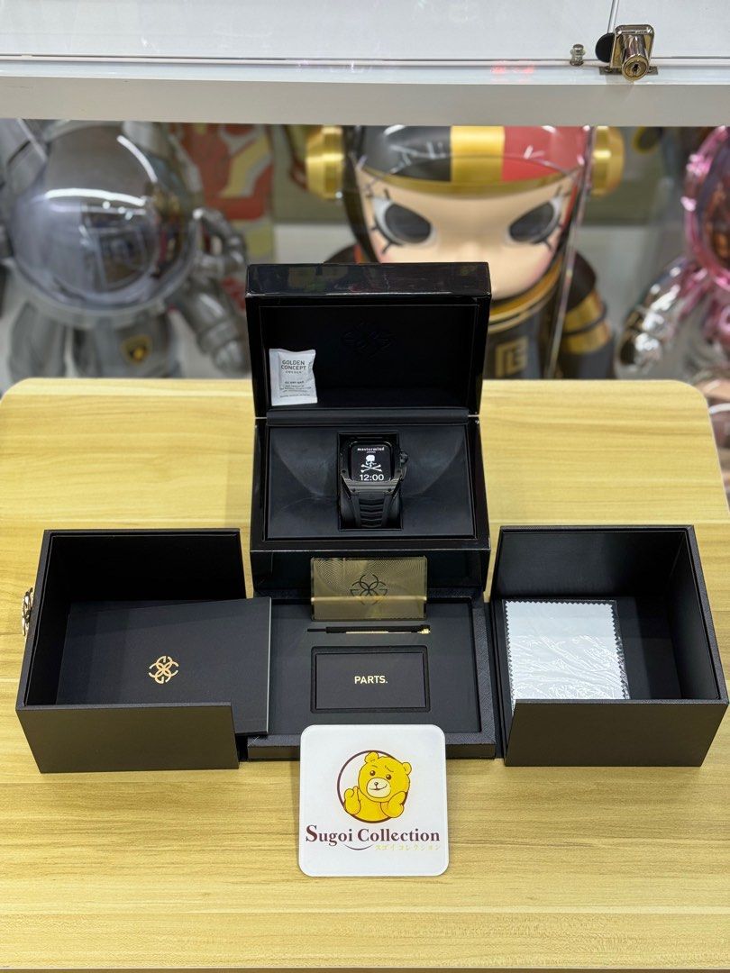 Golden Concept x Mastermind Japan Apple 手表表壳（全球限量 150 件，编号）