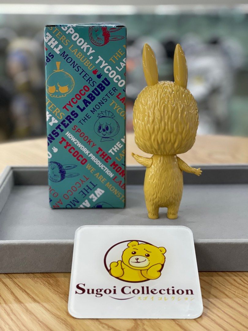 How2Work Labubu 黄色 18cm（日本 Wonder Festival 2023 独家）