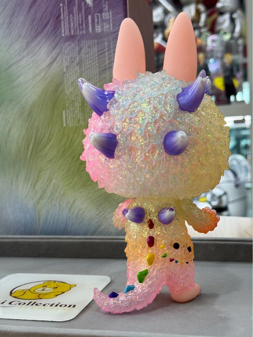 Instinctoy x Kasing Lung Monster Zimomo Prisma 夜光 (全球限量 150 件，附证书) GID labubu
