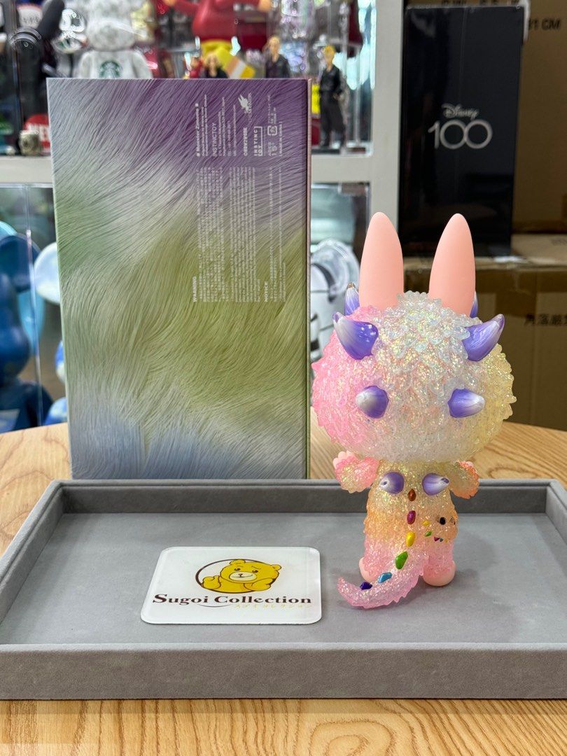 Instinctoy x Kasing Lung Monster Zimomo Prisma 夜光 (全球限量 150 件，附证书) GID labubu
