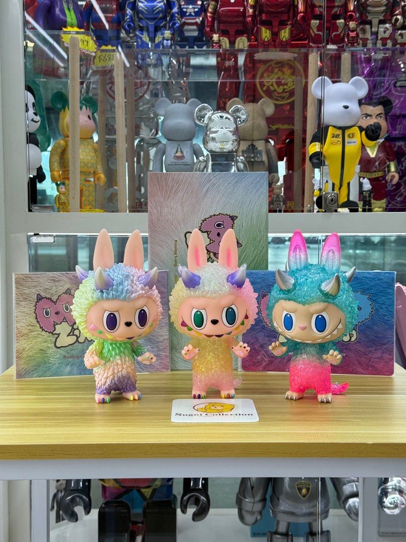 Instinctoy x Kasing Lung Monster Zimomo Prisma 夜光 (全球限量 150 件，附证书) GID labubu