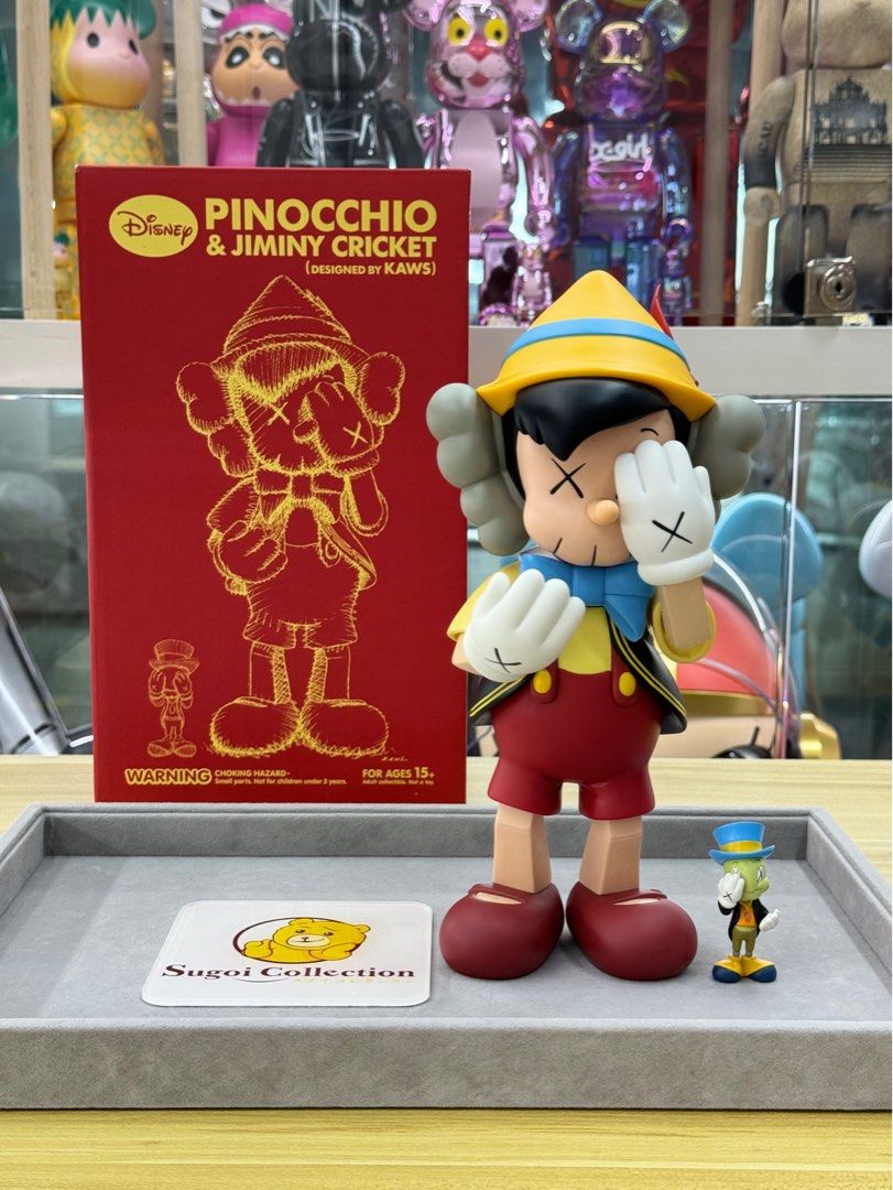 Kaws Pinocchio &amp; Jiminy Cricket（2010 年限量 500 份）OriginalFake