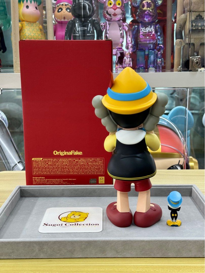 Kaws Pinocchio &amp; Jiminy Cricket（2010 年限量 500 份）OriginalFake