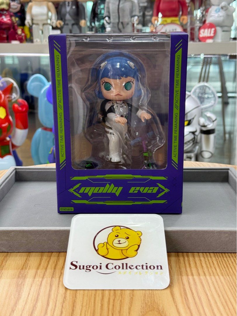 Molly x Evangelion Figure (Shanghai Pop Toy Show 2023 Exclusive) Shanghai PTS