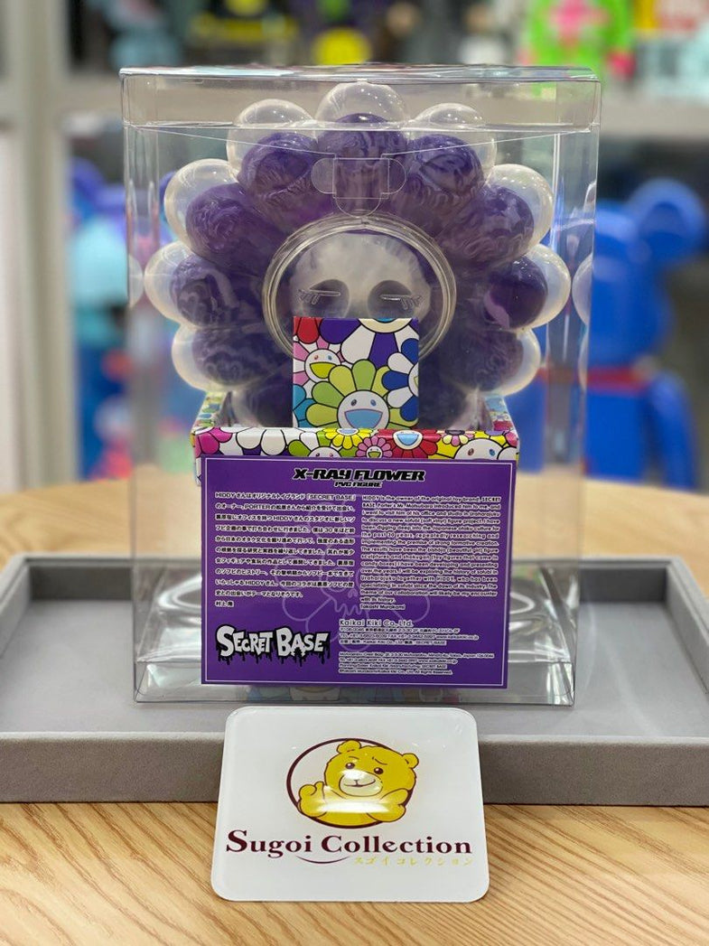 SECRET BASE Murakami Takashi's Flower Vinyl/ソフビ パープル