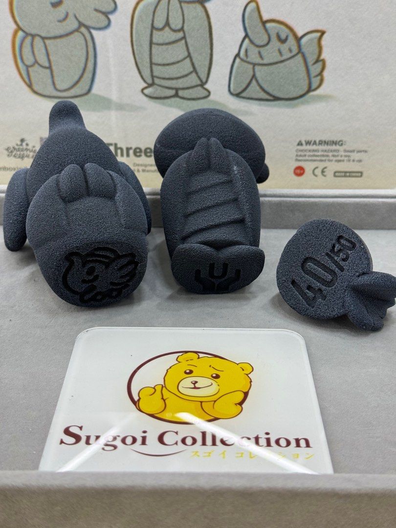 Unbox Industries “Three Little Jizo” Elfie (Set of 3, limited edition of 50 sets)