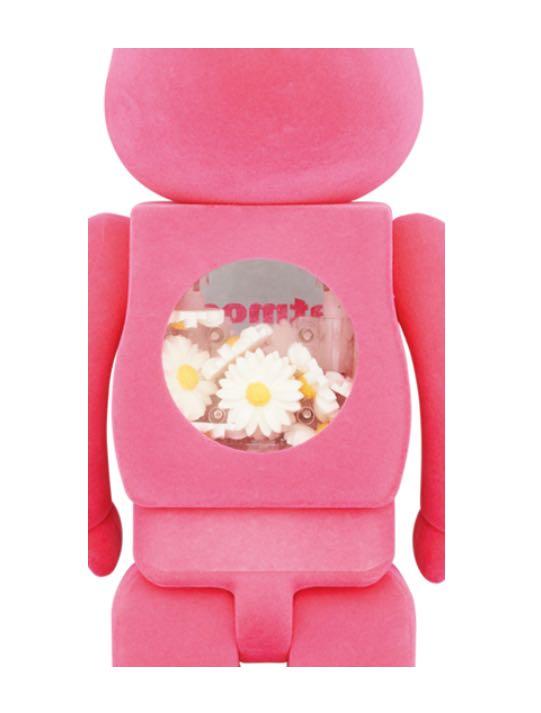 BE@RBRICK x Atmos NYLON JAPAN 100% &amp; 400% 套装 bearbrick 菊花
