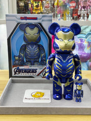 BE@RBRICK x Iron Man Rescue Suit 100%+400% set bearbrick Ironman iron-man Marvel Avengers Endgame