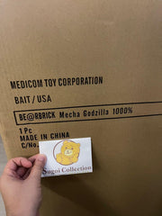 BE@RBRICK x Mecha Godzilla 1000% bearbrick mechagodzilla