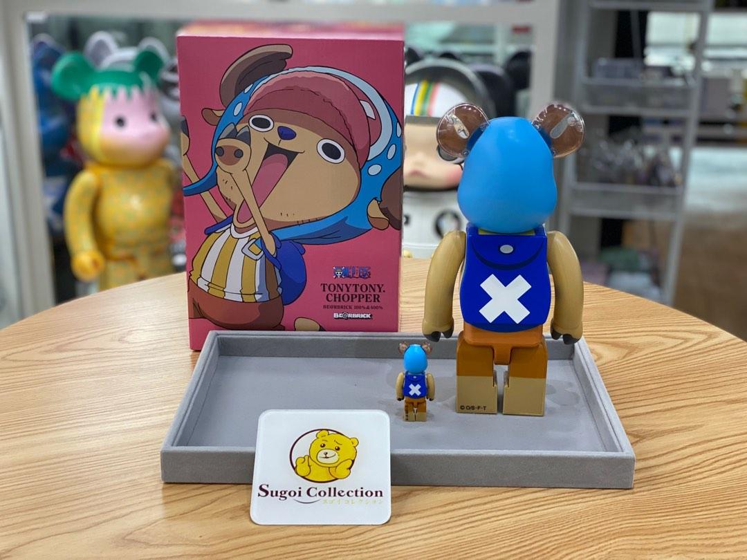 BE@RBRICK x One Piece Chopper 400%+100% set bearbrick 海贼王 乔巴