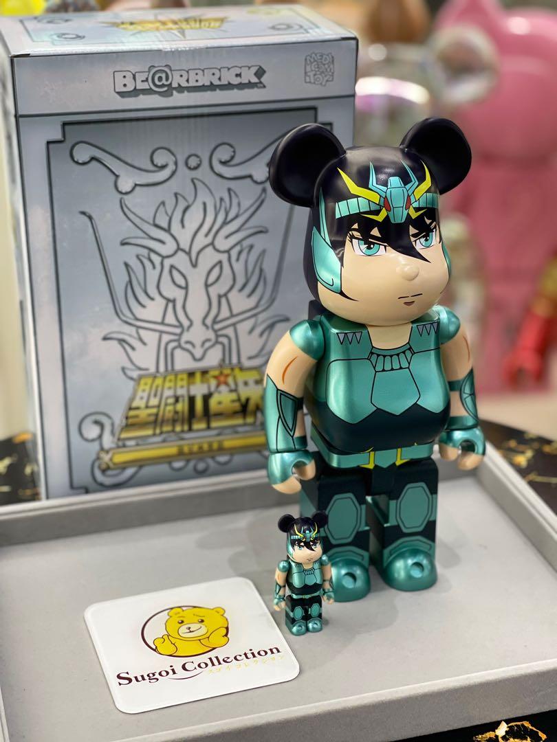 BE@RBRICK x Saint Seiya Shiryu 100%+400% set bearbrick 圣斗士星矢 紫龙
