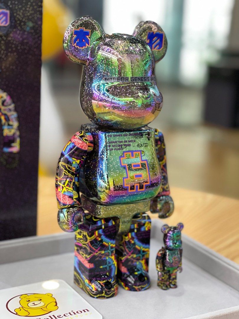 BE@RBRICK x Excalibur “Satoshi” 100%+400% bitcoin bearbrick